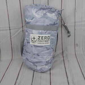 Zero Foxtrot Deluxe Woobie Blanket Snow Camouflage Print Blanket NEW